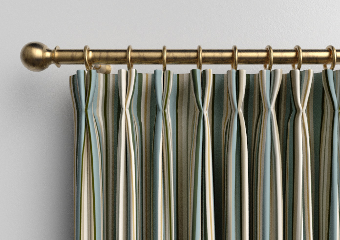 The British Stripe Co. Elizabeth, Chilterns No.1 - Made to Measure Curtains - Image 10